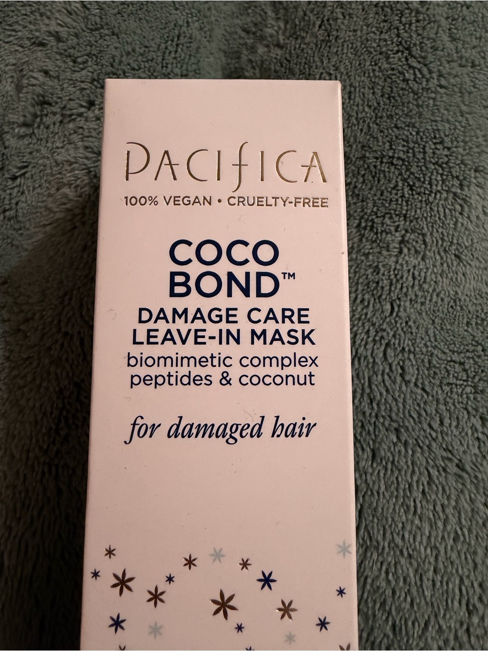 Pacifica Coco Bond Leave-In Hair Mask — Pale Pink Packaging with Navy Text